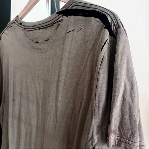 Buffalo David Bitton Gray Short Sleeve Vintage Tee Men’s Large - Picture 5 of 6